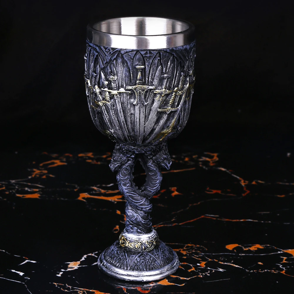 Game of Thrones 1Pcs Skull Goblet 200ML Cool Design Sword Cup Medieval Dragon For Drinking Collection Gift
Game of Thrones 1Pcs Skull Goblet 200ML Cool Design Sword Cup Medieval Dragon For Drinking Collection Gift