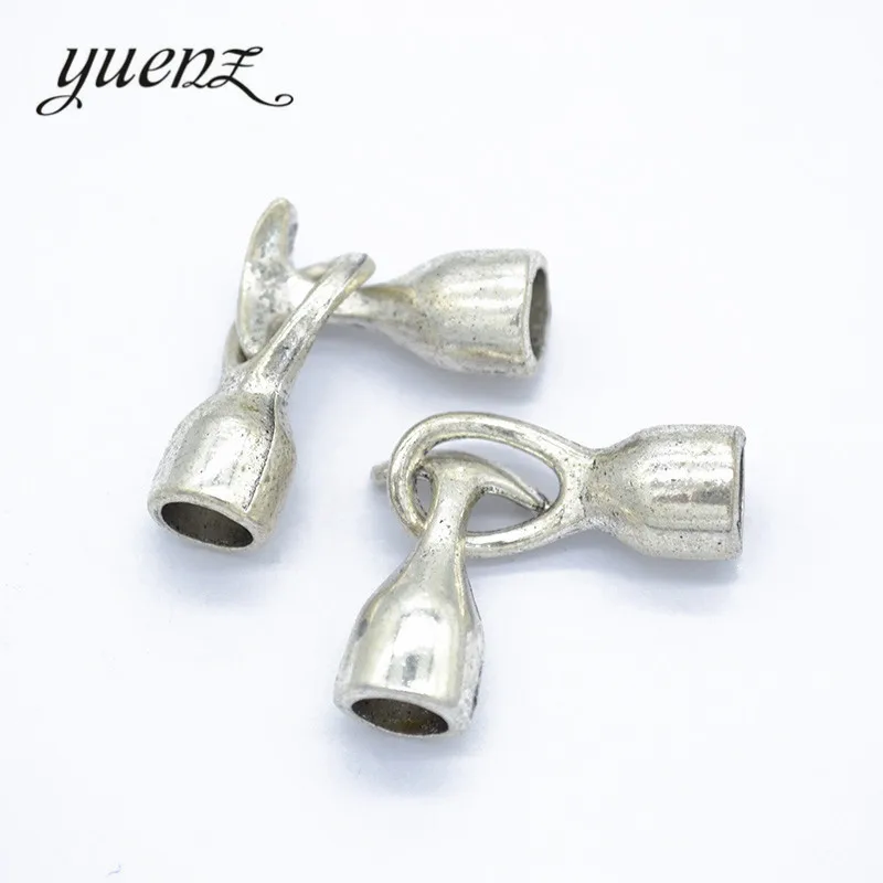 YuenZ 4 set Antique silver tone alloy toggle clasp hook metal connectors diy jewelry findings & accessories V222
YuenZ 4 set Antique silver tone alloy toggle clasp hook metal connectors diy jewelry findings & accessories V222