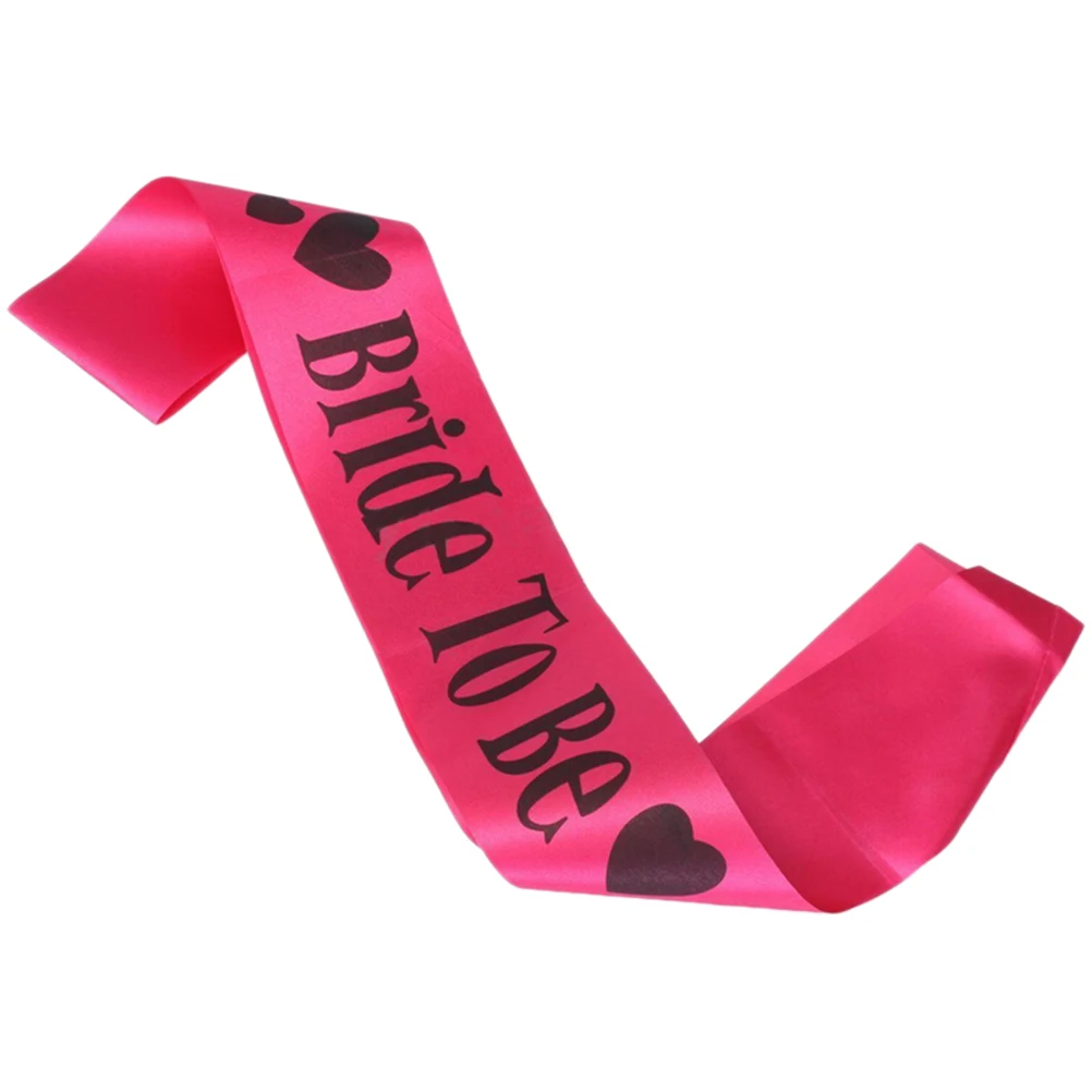 Pink Bride To Be Letter Sash Lady Hen Party Celebration Sweet wedding favor satin sash for bachelorette Shoulder Strap Accessory 
Pink Bride To Be Letter Sash Lady Hen Party Celebration Sweet wedding favor satin sash for bachelorette Shoulder Strap Accessory