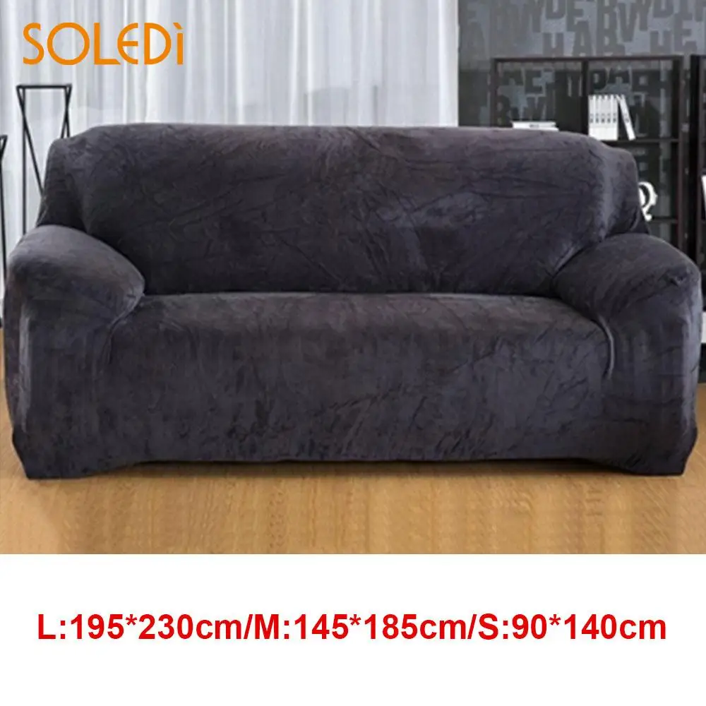 1pc Plush Thicken Universal Sofa Cover Elastic Sectional Couch Cover Anti-dirty Sofa Covers for Living Room 3 Color
1pc Plush Thicken Universal Sofa Cover Elastic Sectional Couch Cover Anti-dirty Sofa Covers for Living Room 3 Color
