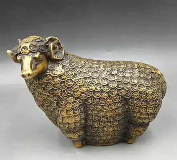 Chinese Brass Carved Ancient coins sheep
Chinese Brass Carved Ancient coins sheep