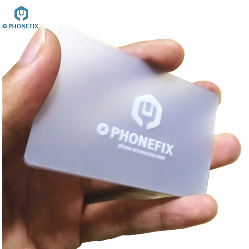 PHONEFIX Mobile Phone Screen Opening Card Plastic Scraper for iPhone iPad Cell Phone Screen Open Tablet PC Teardown Repair Tool
PHONEFIX Mobile Phone Screen Opening Card Plastic Scraper for iPhone iPad Cell Phone Screen Open Tablet PC Teardown Repair Tool