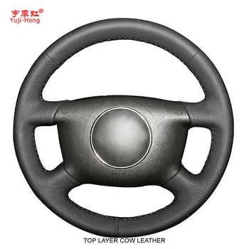 Yuji-Hong Top Layer Genuine Cow Leather Car Steering Wheel Covers Case for Audi A6 2000-2004 Audi A3 2000-2003 Hand-stitched
Yuji-Hong Top Layer Genuine Cow Leather Car Steering Wheel Covers Case for Audi A6 2000-2004 Audi A3 2000-2003 Hand-stitched