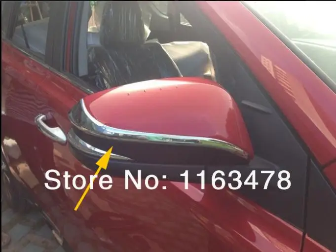 For TOYOTA RAV4 2013 2014 2015 ABS Chrome Side Mirror Cover Trim new Car Accessories Stickers W4
For TOYOTA RAV4 2013 2014 2015 ABS Chrome Side Mirror Cover Trim new Car Accessories Stickers W4