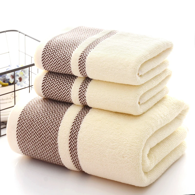 New Arrival Soft 100% Cotton towel set for adults Absorbent Terry Luxury Hand Bath Beach Face Sheet Adult men Towels 3pcs/set
New Arrival Soft 100% Cotton towel set for adults Absorbent Terry Luxury Hand Bath Beach Face Sheet Adult men Towels 3pcs/set