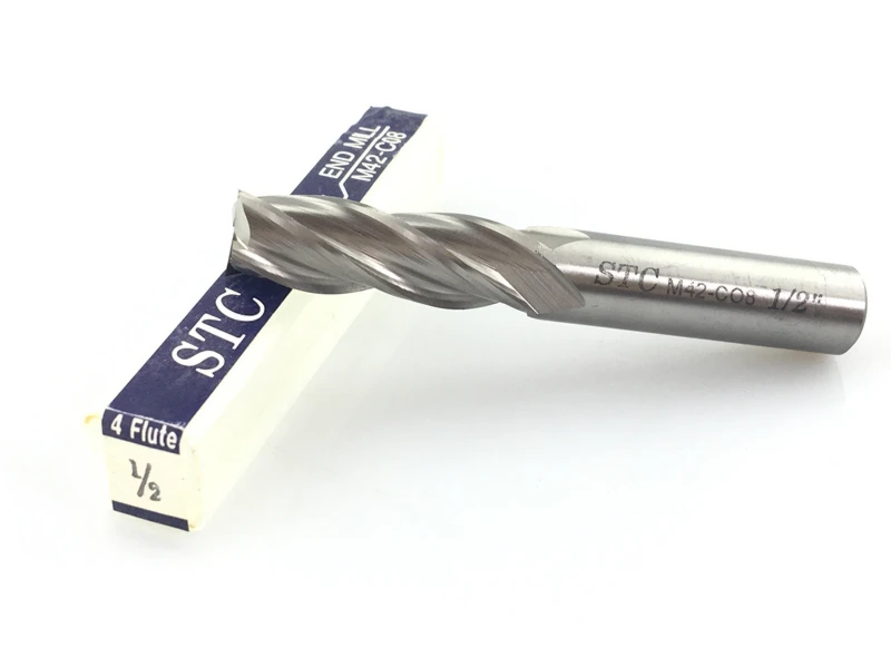 1pcs M42-CO8 Cobalt 1/2" End Mill Cutter 4 Flutes CNC Endmill Router Bits Carbide Milling tools
1pcs M42-CO8 Cobalt 1/2" End Mill Cutter 4 Flutes CNC Endmill Router Bits Carbide Milling tools