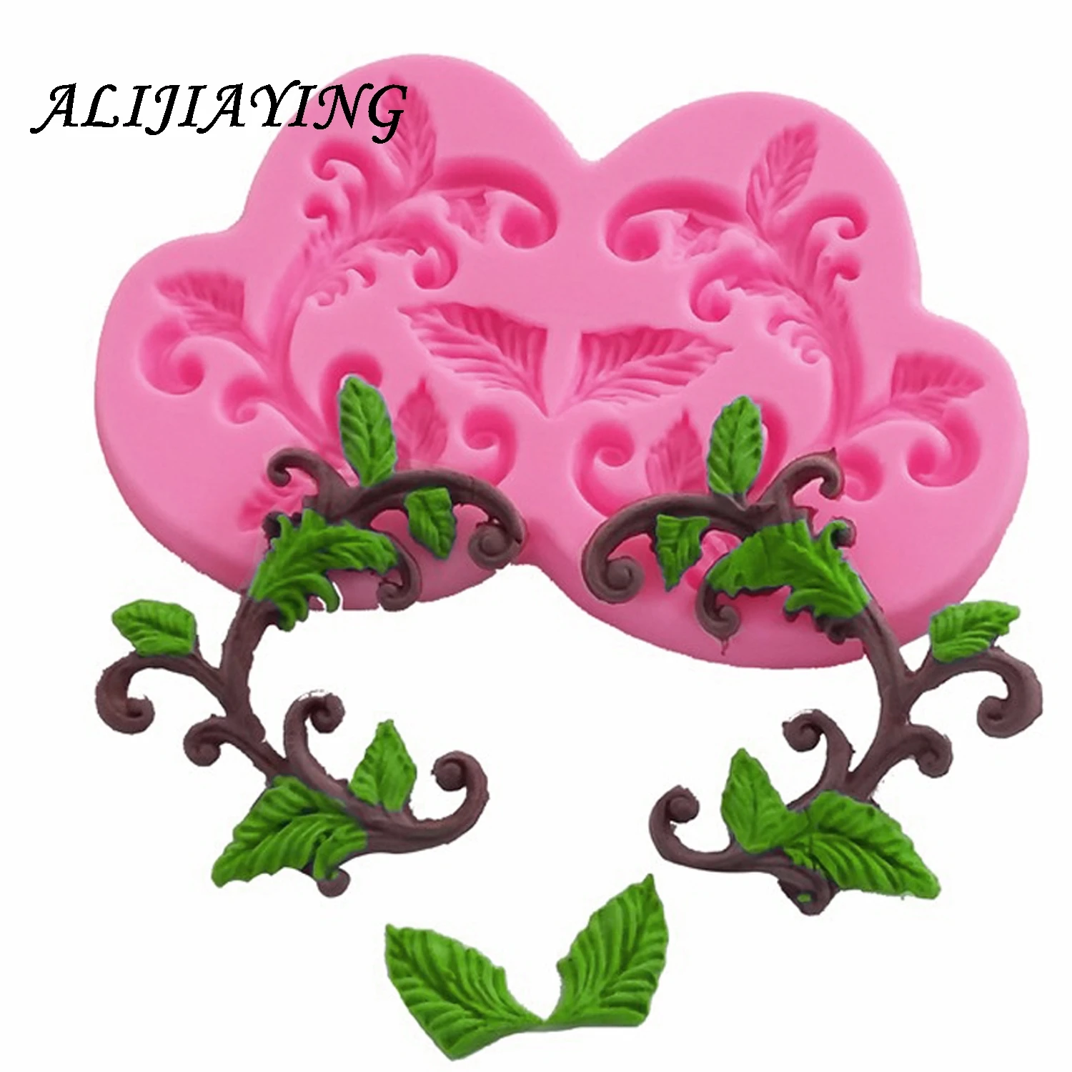 1Pcs DIY Cake Border Silicone Flower Vine Leaves Fondant Cake Decorating Tools Chocolate Gum Paste Clay Candy Molds D0943
1Pcs DIY Cake Border Silicone Flower Vine Leaves Fondant Cake Decorating Tools Chocolate Gum Paste Clay Candy Molds D0943