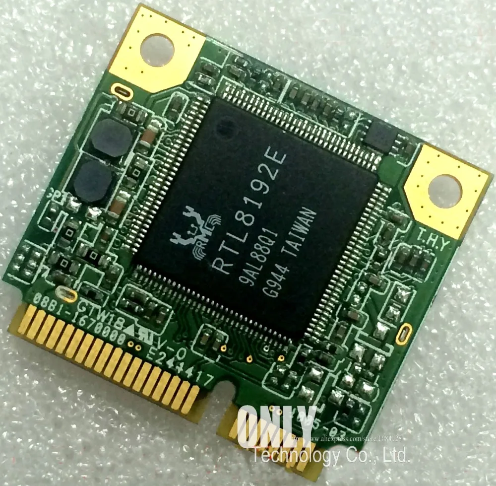 Realtek RTL8192E 300M wifi Mini PCI-E Half Size Wireless Card 802.11a/b/g/n 300Mbp Network Ethernet Wlan Adapter
Realtek RTL8192E 300M wifi Mini PCI-E Half Size Wireless Card 802.11a/b/g/n 300Mbp Network Ethernet Wlan Adapter