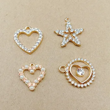 10pcs star and love charm for jewelry making earring pendant fashion charm bracelet charm rhinestone pendant
10pcs star and love charm for jewelry making earring pendant fashion charm bracelet charm rhinestone pendant