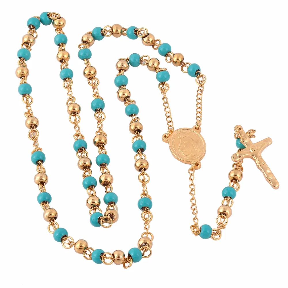 Men Gold Long Stainless Steel Beaded Necklace Religious Jesus Cross Rosary Chain Pendant Jewelry Dropship
Men Gold Long Stainless Steel Beaded Necklace Religious Jesus Cross Rosary Chain Pendant Jewelry Dropship
