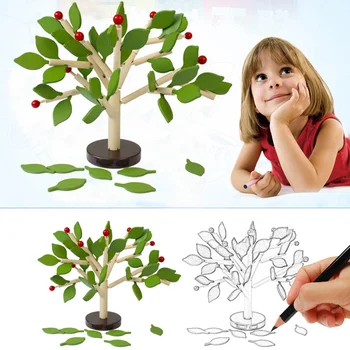 Inserting Leaves 3D Tree Blocks Wooden Building Blocks Set Kids Early Educational Toy YJS Dropship
Inserting Leaves 3D Tree Blocks Wooden Building Blocks Set Kids Early Educational Toy YJS Dropship