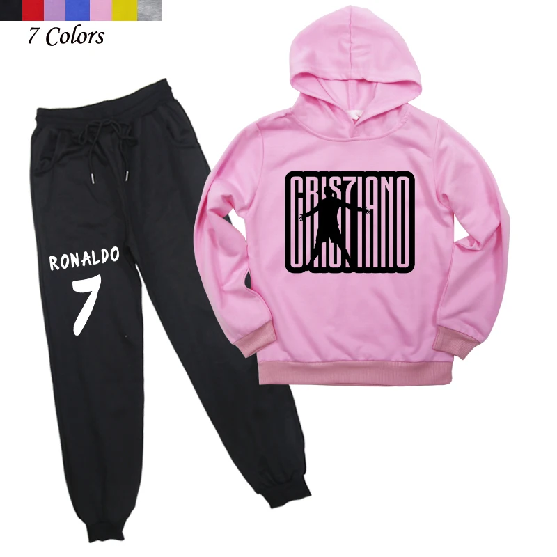 Kids Ronaldo CP7 Thin Hoodies Harem Pants Boys Girls Casual Cotton Tops Sweatshirt Clothes And Jogging Trousers Pants
Kids Ronaldo CP7 Thin Hoodies Harem Pants Boys Girls Casual Cotton Tops Sweatshirt Clothes And Jogging Trousers Pants
