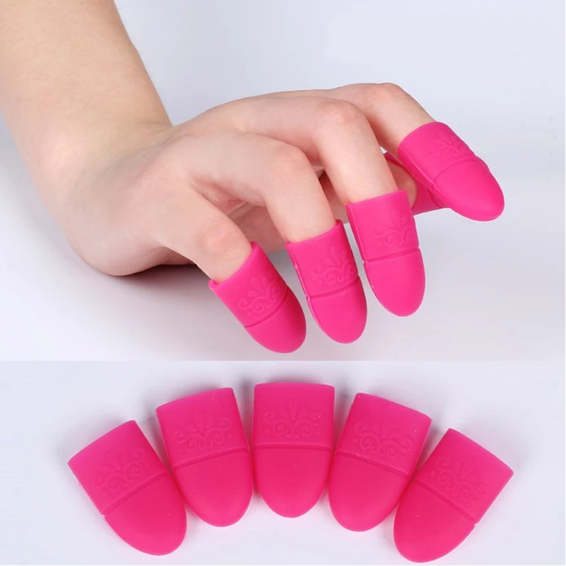 5 Pcs/Lot Nail Art Silicone Nail Art Nail Remover Wraps Rubber Finger Cots Protector Gloves Nail Tools
5 Pcs/Lot Nail Art Silicone Nail Art Nail Remover Wraps Rubber Finger Cots Protector Gloves Nail Tools