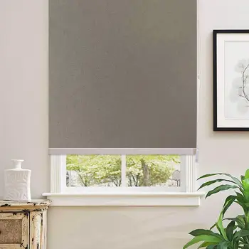 100% Blackout Light Brown Home Roller Blinds Customized Blinds Waterproof Thermal Roller Shade Window Shade With Back In White
100% Blackout Light Brown Home Roller Blinds Customized Blinds Waterproof Thermal Roller Shade Window Shade With Back In White