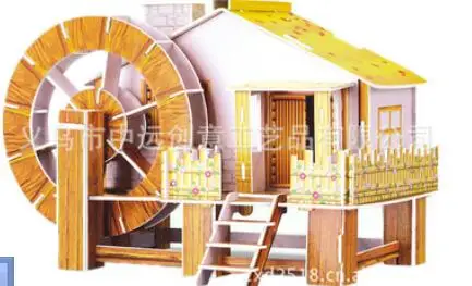 Popular toys creative 3D three-dimensional jigsaw puzzle style romantic creative DIY Puzzle free shipping