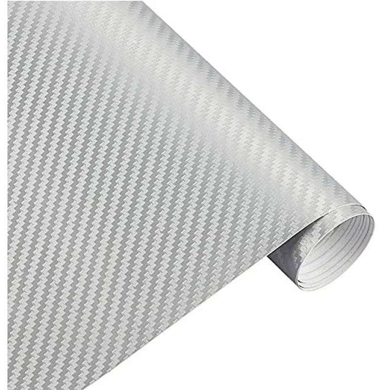 5metersX60cm Silver Car 3D Carbon Fiber Vinyl Film Sheet Film sticker motorcycle Wrap Sheet car sticker auto Decals wrap
5metersX60cm Silver Car 3D Carbon Fiber Vinyl Film Sheet Film sticker motorcycle Wrap Sheet car sticker auto Decals wrap
