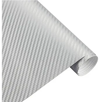 5metersX60cm Silver Car 3D Carbon Fiber Vinyl Film Sheet Film sticker motorcycle Wrap Sheet car sticker auto Decals wrap
5metersX60cm Silver Car 3D Carbon Fiber Vinyl Film Sheet Film sticker motorcycle Wrap Sheet car sticker auto Decals wrap