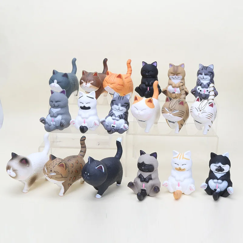 9pcs/set 6cm Hot Cat set cat bells PVC Action Figure model Toy
9pcs/set 6cm Hot Cat set cat bells PVC Action Figure model Toy