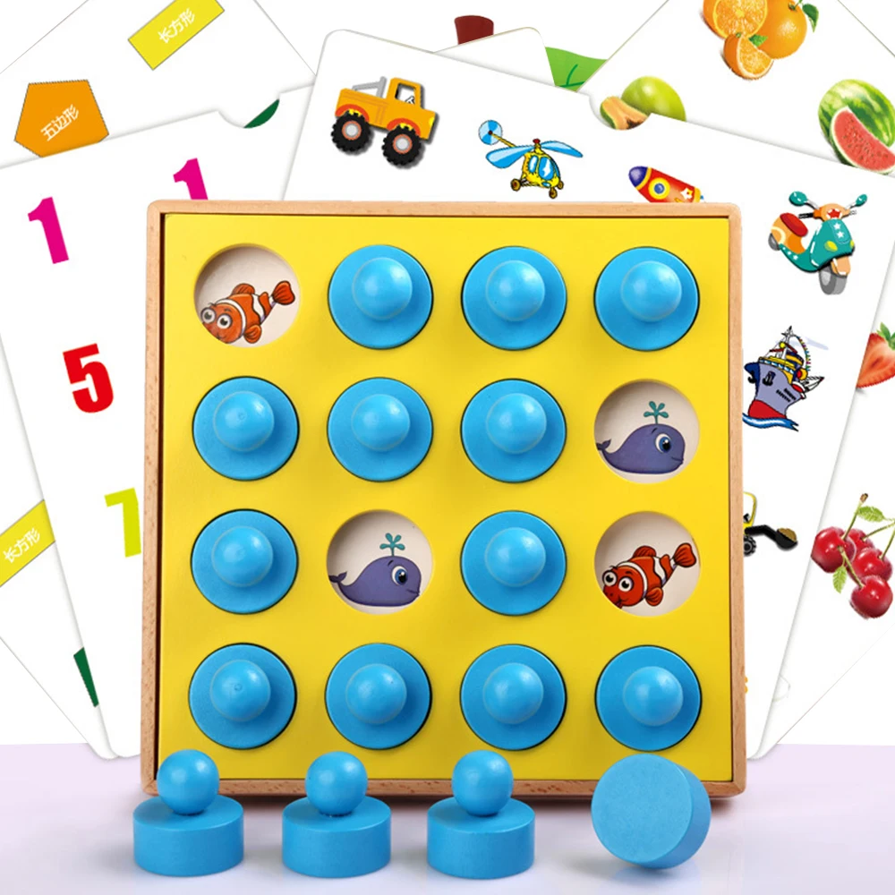 Montessori Wooden Memory Match Chess Toys Children Early Educational Toys 3D Puzzles Game Family Party Casual Game Puzzles Gifts
Montessori Wooden Memory Match Chess Toys Children Early Educational Toys 3D Puzzles Game Family Party Casual Game Puzzles Gifts