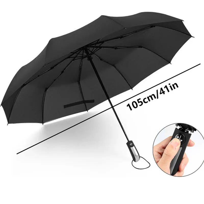 Wind Resistant Folding Automatic Umbrella men Luxury Big Windproof Umbrella Rain Women Male Umbrella
Wind Resistant Folding Automatic Umbrella men Luxury Big Windproof Umbrella Rain Women Male Umbrella