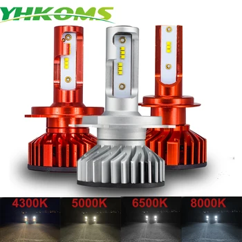 YHKOMS Mini H4 luces H7 LED Canbus H1 H11 H8 H9 9005 HB3 9006 HB4 Hi/Lo Car Headlamp 4300K 5000K 6500K 8000K Auto LED Lamp 12V
YHKOMS Mini H4 luces H7 LED Canbus H1 H11 H8 H9 9005 HB3 9006 HB4 Hi/Lo Car Headlamp 4300K 5000K 6500K 8000K Auto LED Lamp 12V