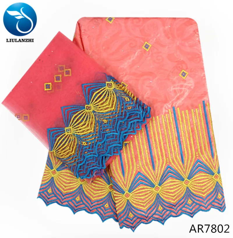LIULANZHI african bazin riche lace cotton riche fabric brode getzner 2018 new arrival 5yards+2yards head scarf 7yards/lot AR78
LIULANZHI african bazin riche lace cotton riche fabric brode getzner 2018 new arrival 5yards+2yards head scarf 7yards/lot AR78