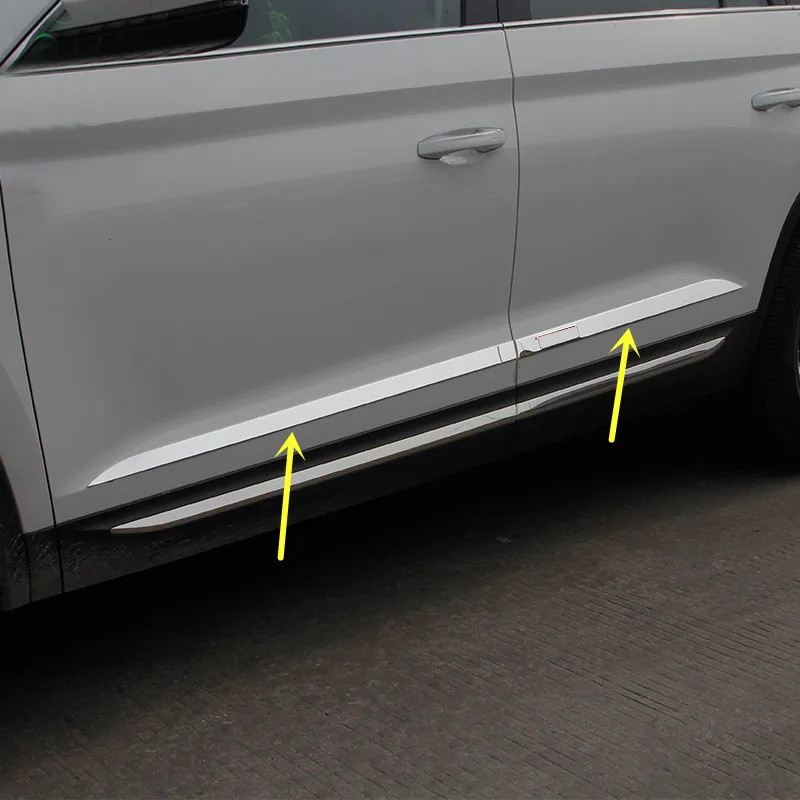 4pcs/set Exterior Accessories Car Body Molding Cover Trim Stainless Steel Style Car Styling for Skoda Kodiaq 2017-2018
4pcs/set Exterior Accessories Car Body Molding Cover Trim Stainless Steel Style Car Styling for Skoda Kodiaq 2017-2018