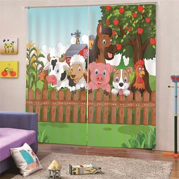 3D Digital Print Animal World Modern blackout curtains for living room bedroom curtains for window treatment drapes blackout M19
3D Digital Print Animal World Modern blackout curtains for living room bedroom curtains for window treatment drapes blackout M19