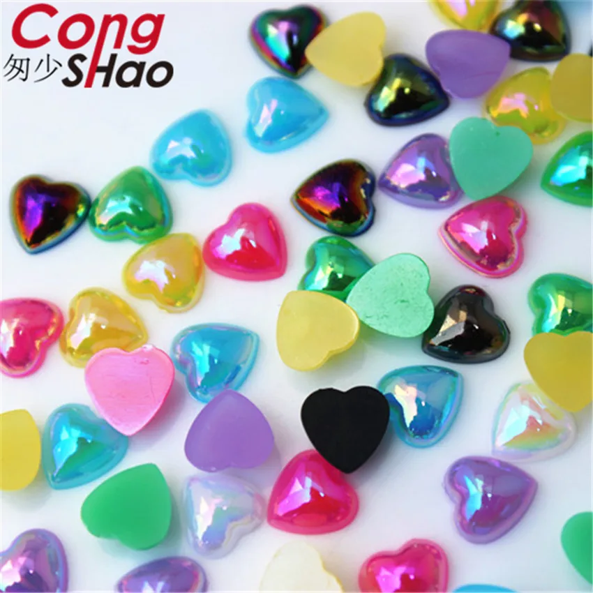 Cong Shao 500PCS 8mm Heart Shape AB Color Acrylic Rhinestone Stone Flatback DIY For costume Mobile Nail Art Decoration CS446
Cong Shao 500PCS 8mm Heart Shape AB Color Acrylic Rhinestone Stone Flatback DIY For costume Mobile Nail Art Decoration CS446
