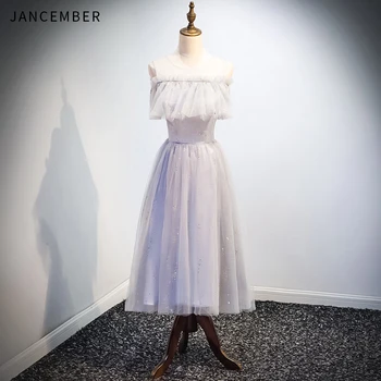 JANCEMBER 2019 Latest Bridesmaid Dresses Illusion O Neck Sleeve Zipper Back Sequin Tea-Length Lace Chest vestito damigella New
JANCEMBER 2019 Latest Bridesmaid Dresses Illusion O Neck Sleeve Zipper Back Sequin Tea-Length Lace Chest vestito damigella New