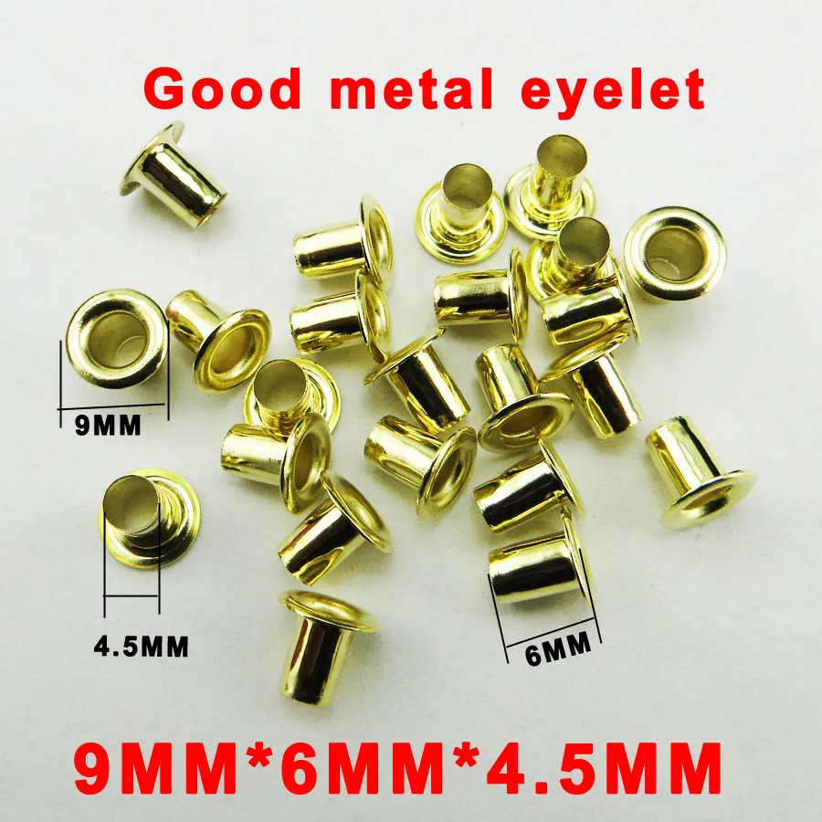 300PCS 9*6*4.5MM metal gold EYELET button sewing clothes accessory buttons eyelets ME-031
300PCS 9*6*4.5MM metal gold EYELET button sewing clothes accessory buttons eyelets ME-031