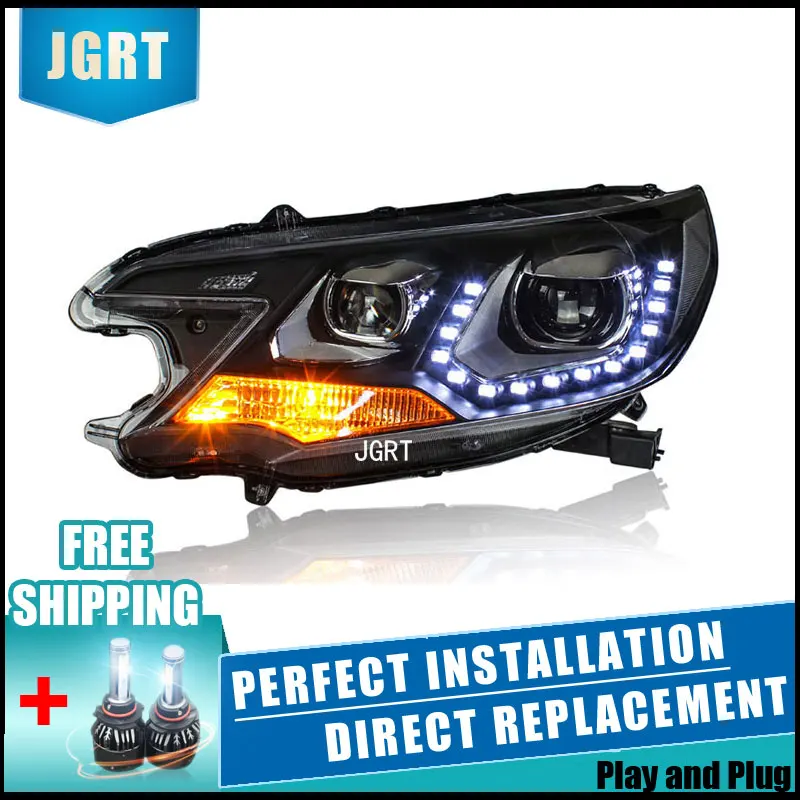2PCS LED Headlights For Honda CRV 2012-2014 Car Led Lights Double Xenon Lens Car Accessories Daytime Running Lights Fog Light
2PCS LED Headlights For Honda CRV 2012-2014 Car Led Lights Double Xenon Lens Car Accessories Daytime Running Lights Fog Light