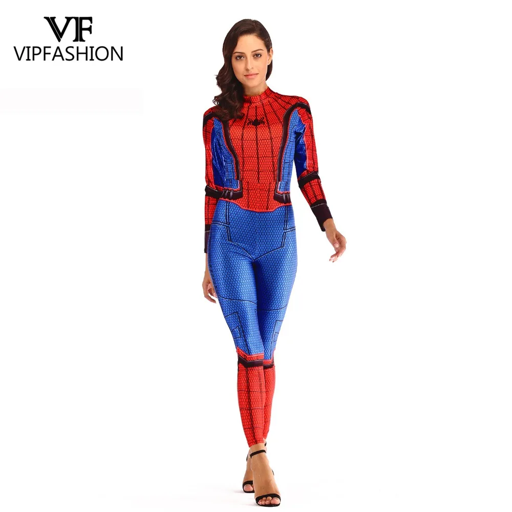 VIP FASHION Avengers New Marvel SpiderMan Costume Cosplay Women Plus Size Bodysuit Superhero Movie Jumpsuit Costumes For Women
VIP FASHION Avengers New Marvel SpiderMan Costume Cosplay Women Plus Size Bodysuit Superhero Movie Jumpsuit Costumes For Women