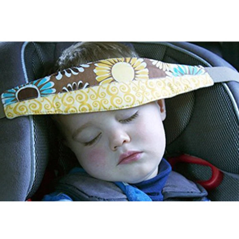 Мультяшная симпатичная детская опора для головы сна с фиксированной головкой