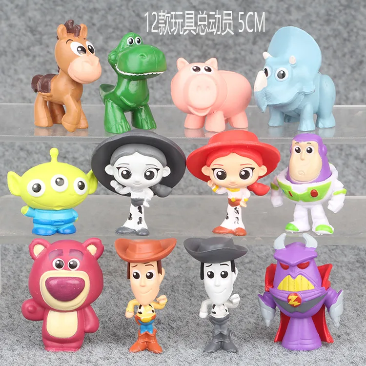 Action Disney Movie Toy Story 4 Figurones Set Sheriff WOODY JESSIE BUZZ ZURG Aliens REX HAMM Model Toys Desk Decor Gift fot Kids
Action Disney Movie Toy Story 4 Figurones Set Sheriff WOODY JESSIE BUZZ ZURG Aliens REX HAMM Model Toys Desk Decor Gift fot Kids