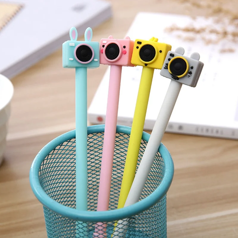 1 Piece Creative Cute Camera Gel Pen Black Ink Gel Pen Kawai Stationery School Office Supply
1 Piece Creative Cute Camera Gel Pen Black Ink Gel Pen Kawai Stationery School Office Supply