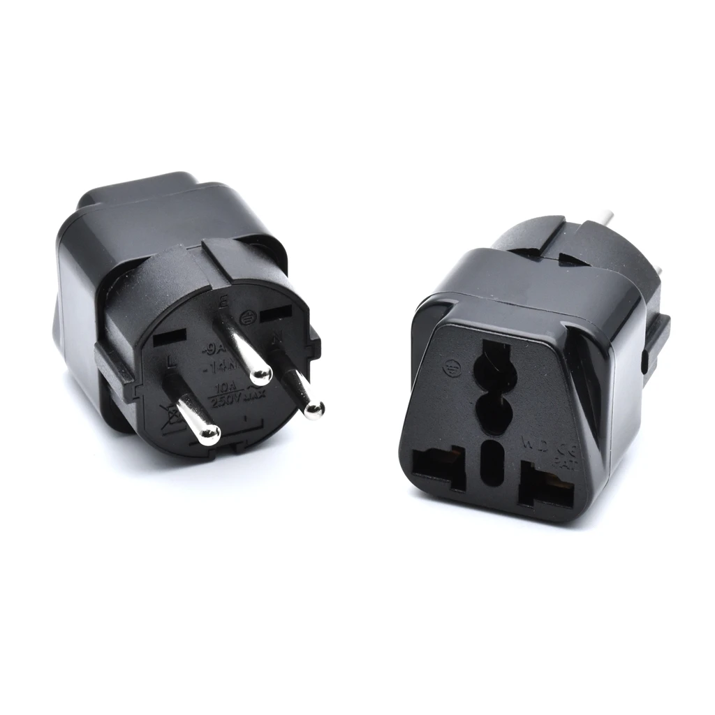 1PCS ISRAEL Palestine Travel Plug Adapter Universal Outlet Israeli 3 Pin Grounded Plug Adaptor 10A 250V
1PCS ISRAEL Palestine Travel Plug Adapter Universal Outlet Israeli 3 Pin Grounded Plug Adaptor 10A 250V