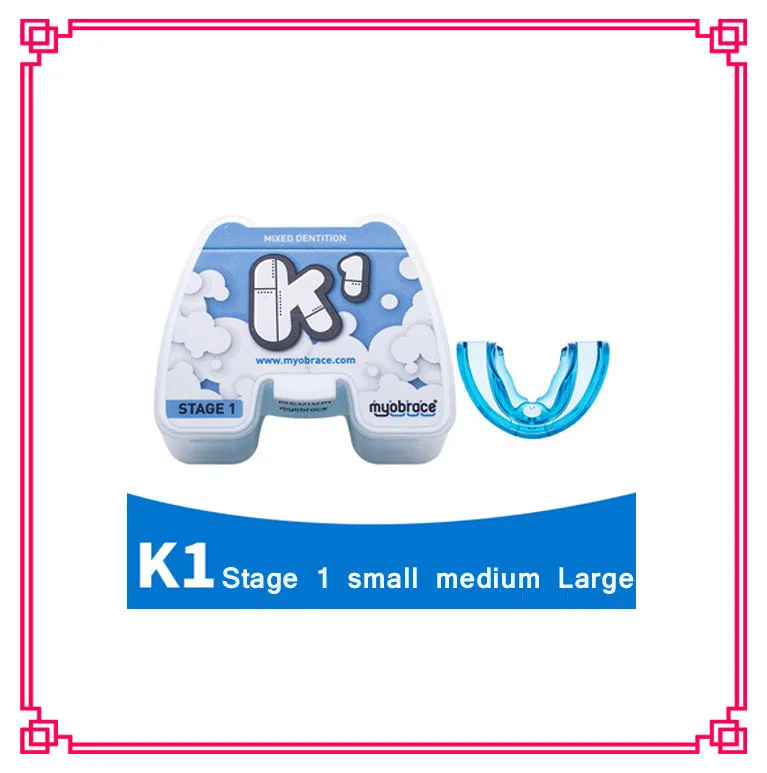 MRC Children Orthodontic Appliance K1 Teeth Trainer for ages 5-10/Children Orthodontic Appliance K1
MRC Children Orthodontic Appliance K1 Teeth Trainer for ages 5-10/Children Orthodontic Appliance K1