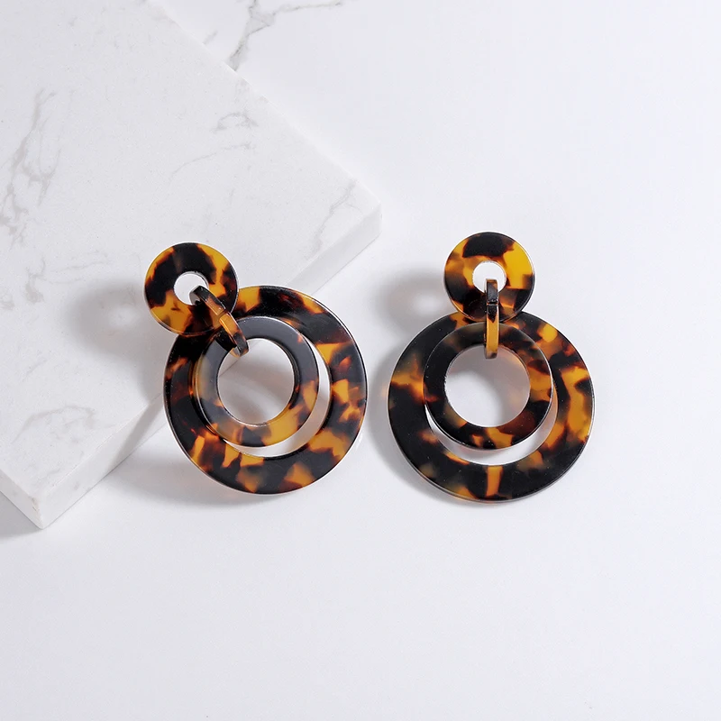 Trendy Brincos Tortoiseshell Print Earrings for Women Earrings For Girl Wedding Jewellery Christmas gifts Wholesale oorbellen
Trendy Brincos Tortoiseshell Print Earrings for Women Earrings For Girl Wedding Jewellery Christmas gifts Wholesale oorbellen