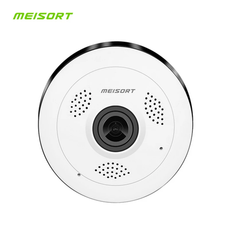 Meisort Panoramic Camera 360 Degree HD Wi-fi Mini IP Camera Home Security Wireless P2P IP CCTV Camera 1.3MP 960PH Baby Monitor
Meisort Panoramic Camera 360 Degree HD Wi-fi Mini IP Camera Home Security Wireless P2P IP CCTV Camera 1.3MP 960PH Baby Monitor