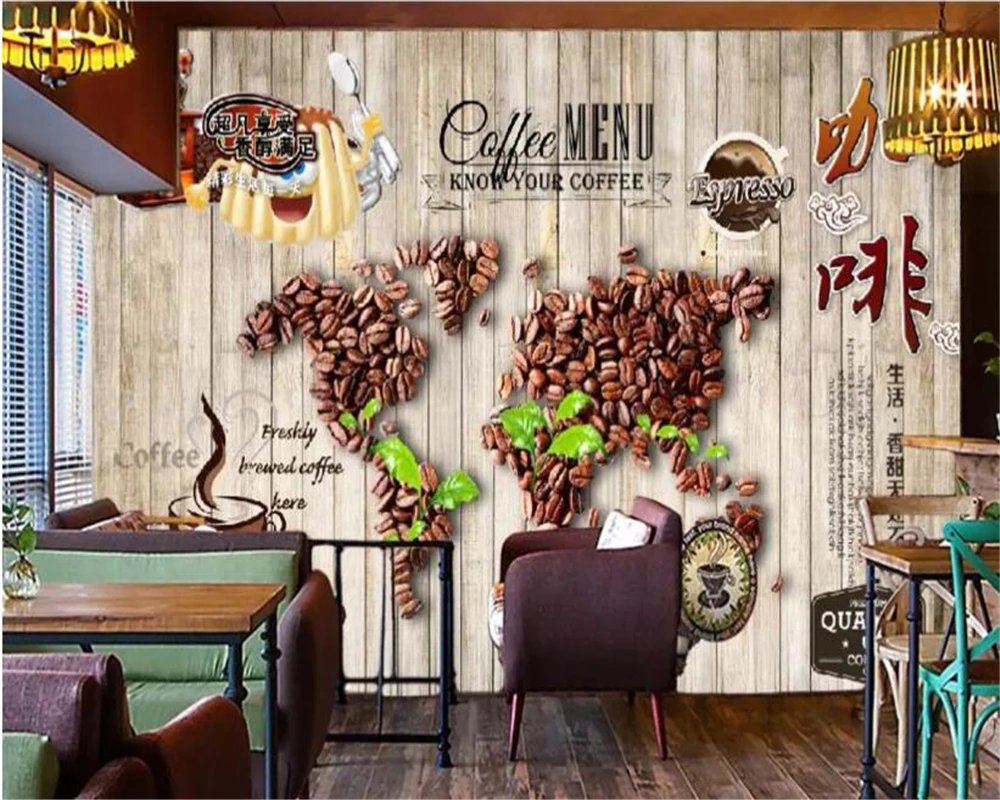 beibehang wallpaper for walls in rolls Retro vintage coffee beans map home decor coffee house background wall 3d wall wallpaper
beibehang wallpaper for walls in rolls Retro vintage coffee beans map home decor coffee house background wall 3d wall wallpaper
