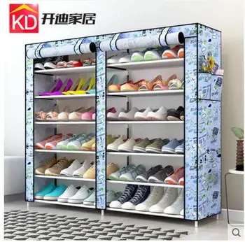 Oxford cloth simple shoe rack large dust collecting shoes cabinet double row large volume combination of fashion and simplicity
Oxford cloth simple shoe rack large dust collecting shoes cabinet double row large volume combination of fashion and simplicity