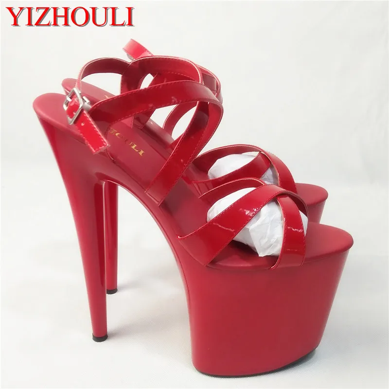 8 inch high heel shoes sexy for women pole dancing strappy sandals 20cm clubbing high heels Dance Shoes
8 inch high heel shoes sexy for women pole dancing strappy sandals 20cm clubbing high heels Dance Shoes