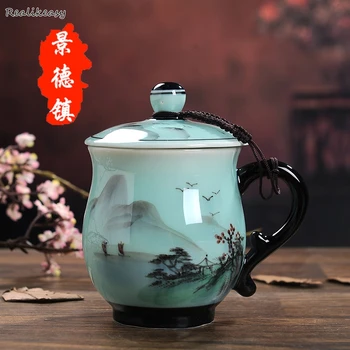 Personality Painting Ceramic Tea Cup Tea Set Bowl Coffee Mug Blue and white porcelain Mug for Travel Office Home 24
Personality Painting Ceramic Tea Cup Tea Set Bowl Coffee Mug Blue and white porcelain Mug for Travel Office Home 24