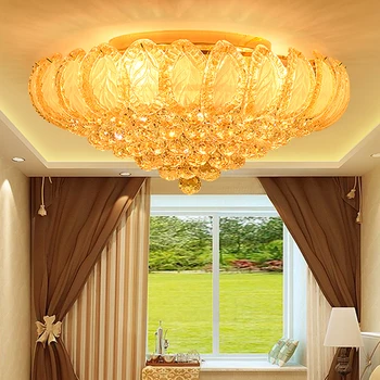 Crystal Ceiling Lights Lotus Flower Ceiling Lamps Gold Ceiling Lighting Fixture Bedroom Home Indoor Hotel Dining Room LED Light
Crystal Ceiling Lights Lotus Flower Ceiling Lamps Gold Ceiling Lighting Fixture Bedroom Home Indoor Hotel Dining Room LED Light