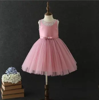 Retail 2019 New Baby Girls Beading Mesh Bow Ball Dresses, Princess Kids Fashion Flower Party Clothing 3-8T
Retail 2019 New Baby Girls Beading Mesh Bow Ball Dresses, Princess Kids Fashion Flower Party Clothing 3-8T
