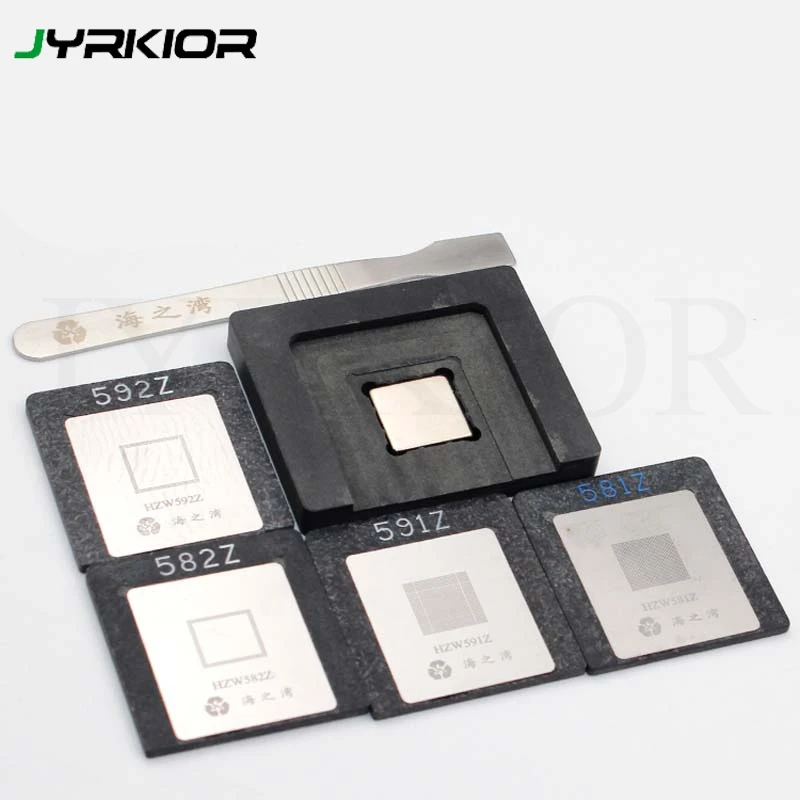 Jyrkior 0.1mm BGA Reballing Stencil Phone BGA Reballing Stencil Template For iPhone 6/6p/6s/6sp/7/7p A8 A9 A10 CPU Repair
Jyrkior 0.1mm BGA Reballing Stencil Phone BGA Reballing Stencil Template For iPhone 6/6p/6s/6sp/7/7p A8 A9 A10 CPU Repair