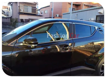 For Toyota C-HR 2016 2017 2018 stainless Full window Bezel Garnish Surround 12pcs Auto Accessories
For Toyota C-HR 2016 2017 2018 stainless Full window Bezel Garnish Surround 12pcs Auto Accessories