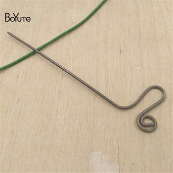 BoYuTe 10 Pieces 2*148MM Metal Curly Hair Stick Brass Material Diy Vintage Hair Stick Accessories
BoYuTe 10 Pieces 2*148MM Metal Curly Hair Stick Brass Material Diy Vintage Hair Stick Accessories