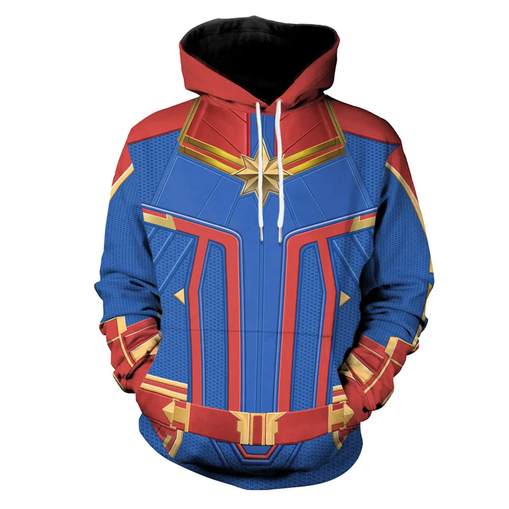 Unisex Captain Marvel Cosplay Costume Carol Danvers Superhero Hoodie Halloween Costumes
Unisex Captain Marvel Cosplay Costume Carol Danvers Superhero Hoodie Halloween Costumes